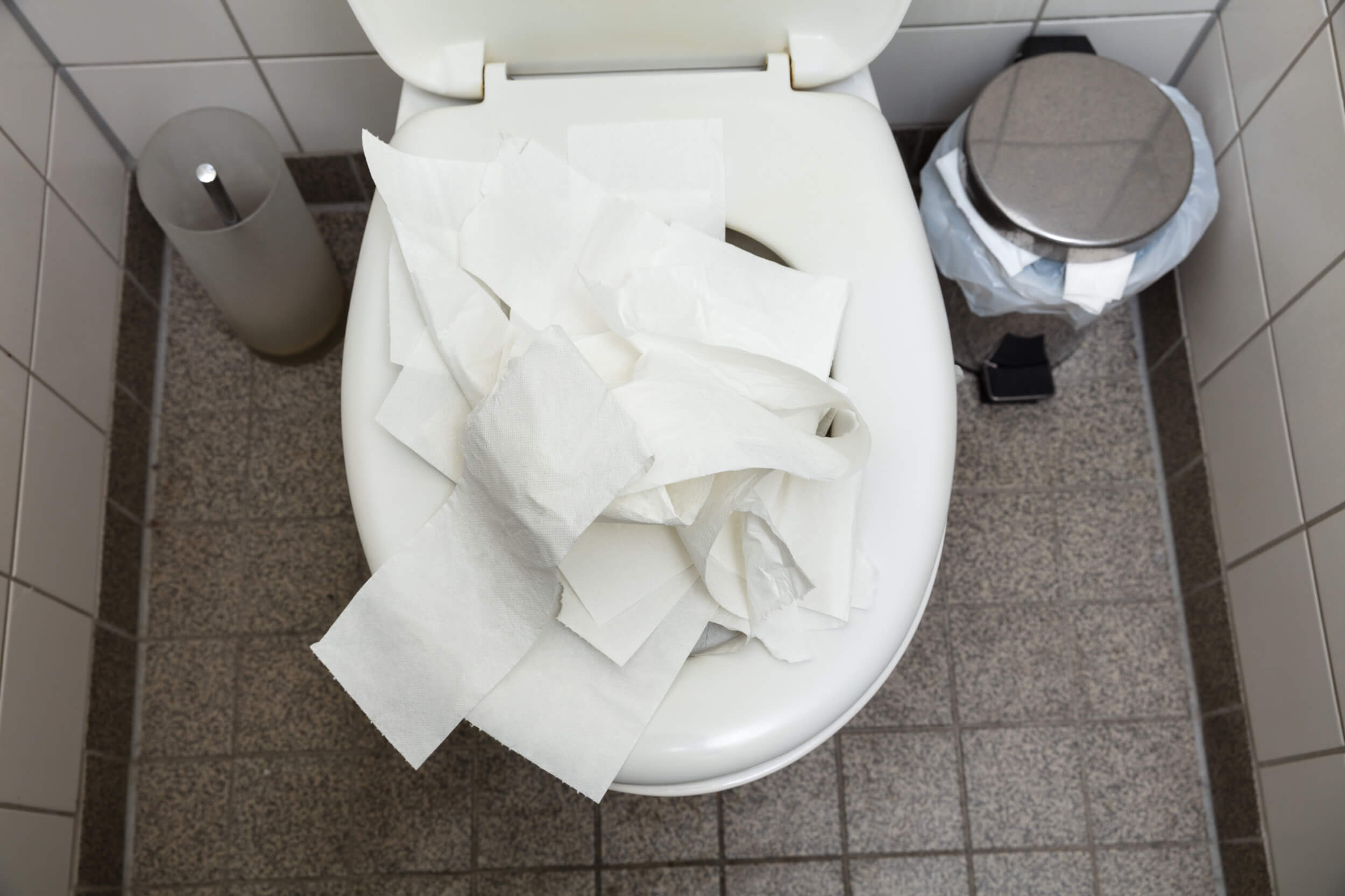 Never Flush These 23 Things Down the Toilet  Clogged Toilet Issues