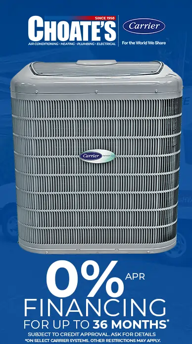 choates carrier hvac installation financing offer
