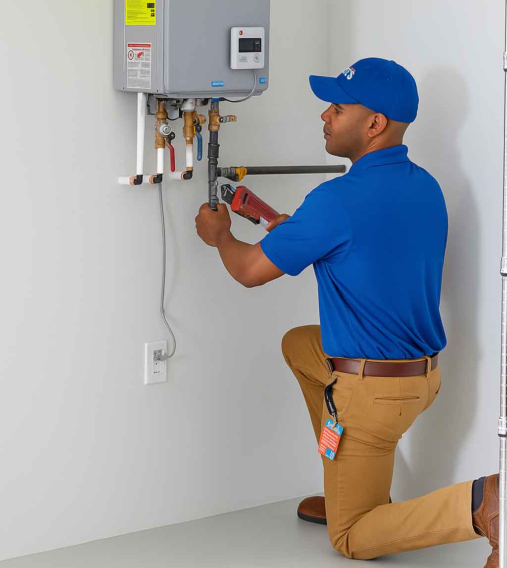 choates tankless installation