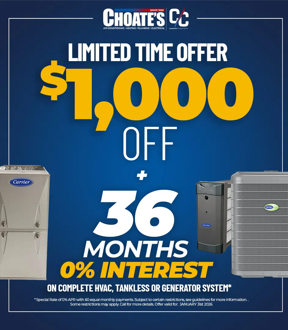 choate's Install web offer