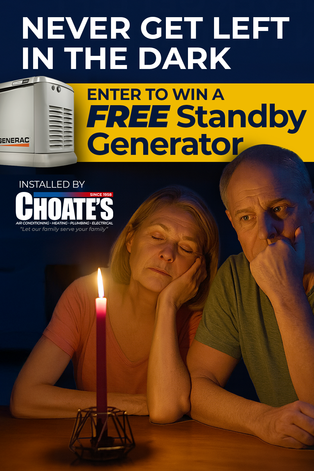 Choate’s Standby Generator Giveaway